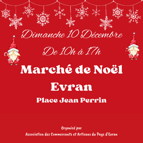 Organisé par Association des Commercants et Artisans du Pays d’Evran